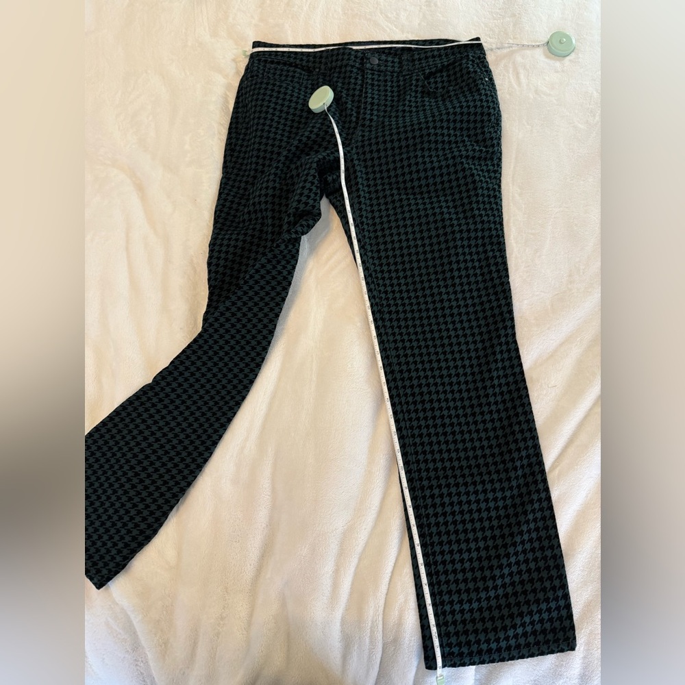 Charter Club Lexington Straight  Houndstooth Dress Pants - Picture 3 of 6